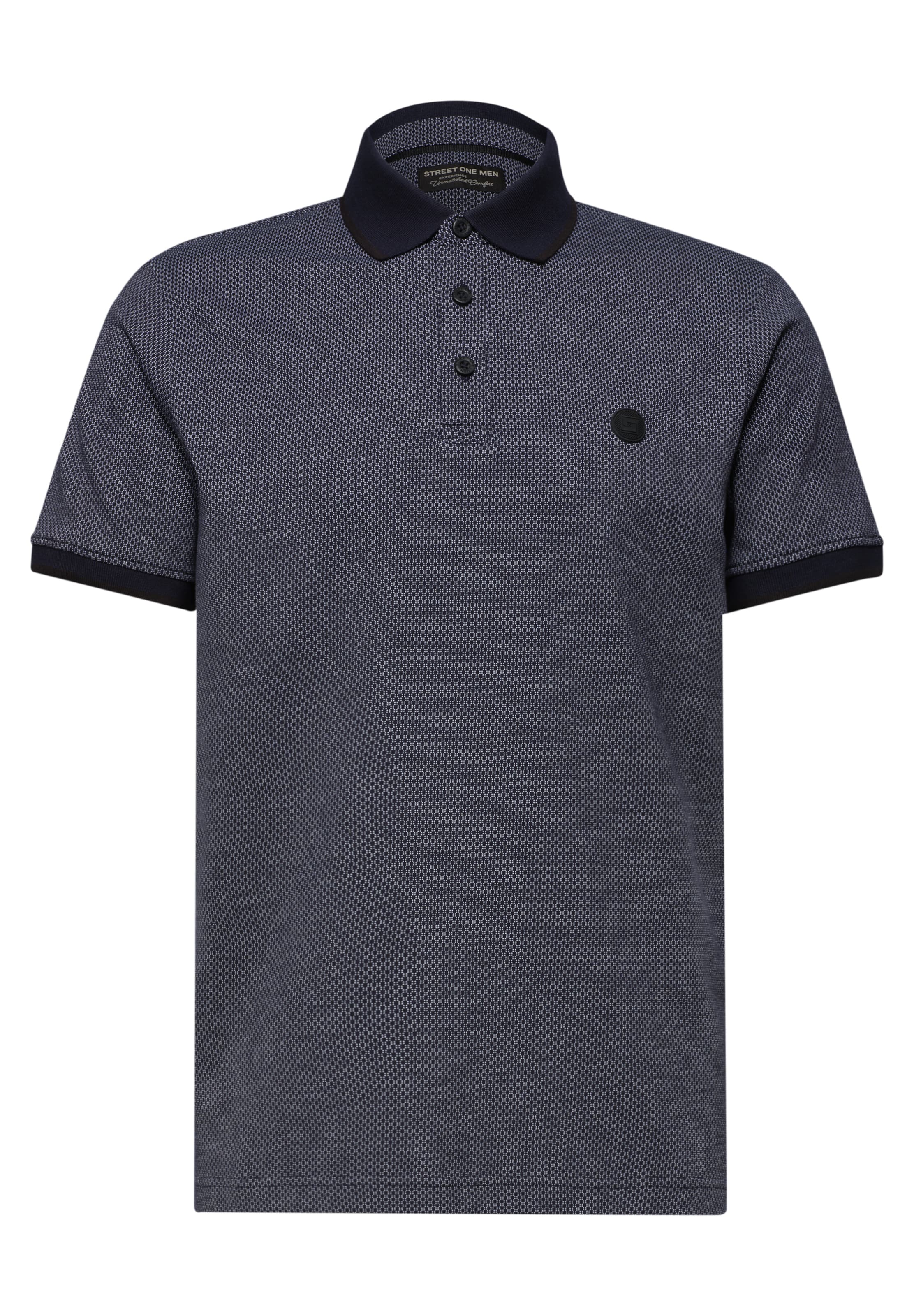 Street One MEN Shirt in XXXL in dunkelblau, Produktansicht