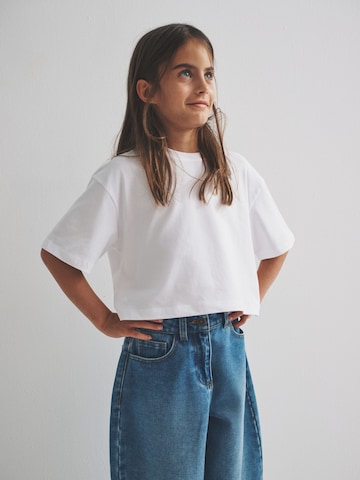 The Set Shirt in Beige: voorkant
