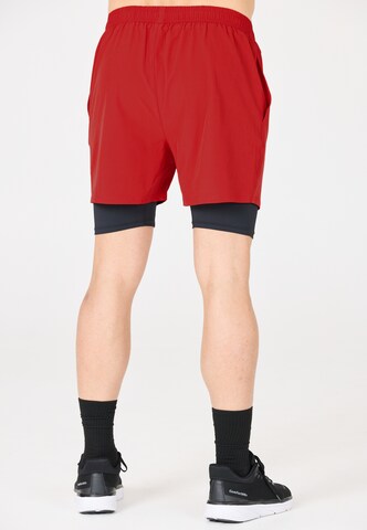Regular Pantalon de sport 'Kros' ENDURANCE en rouge