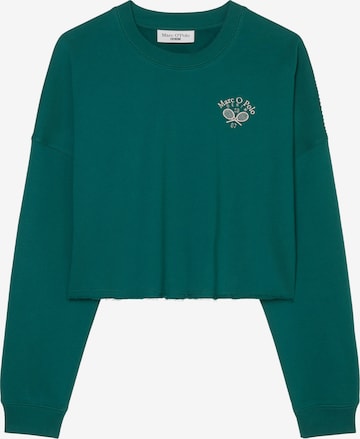 Sweat-shirt Marc O'Polo DENIM en vert : devant