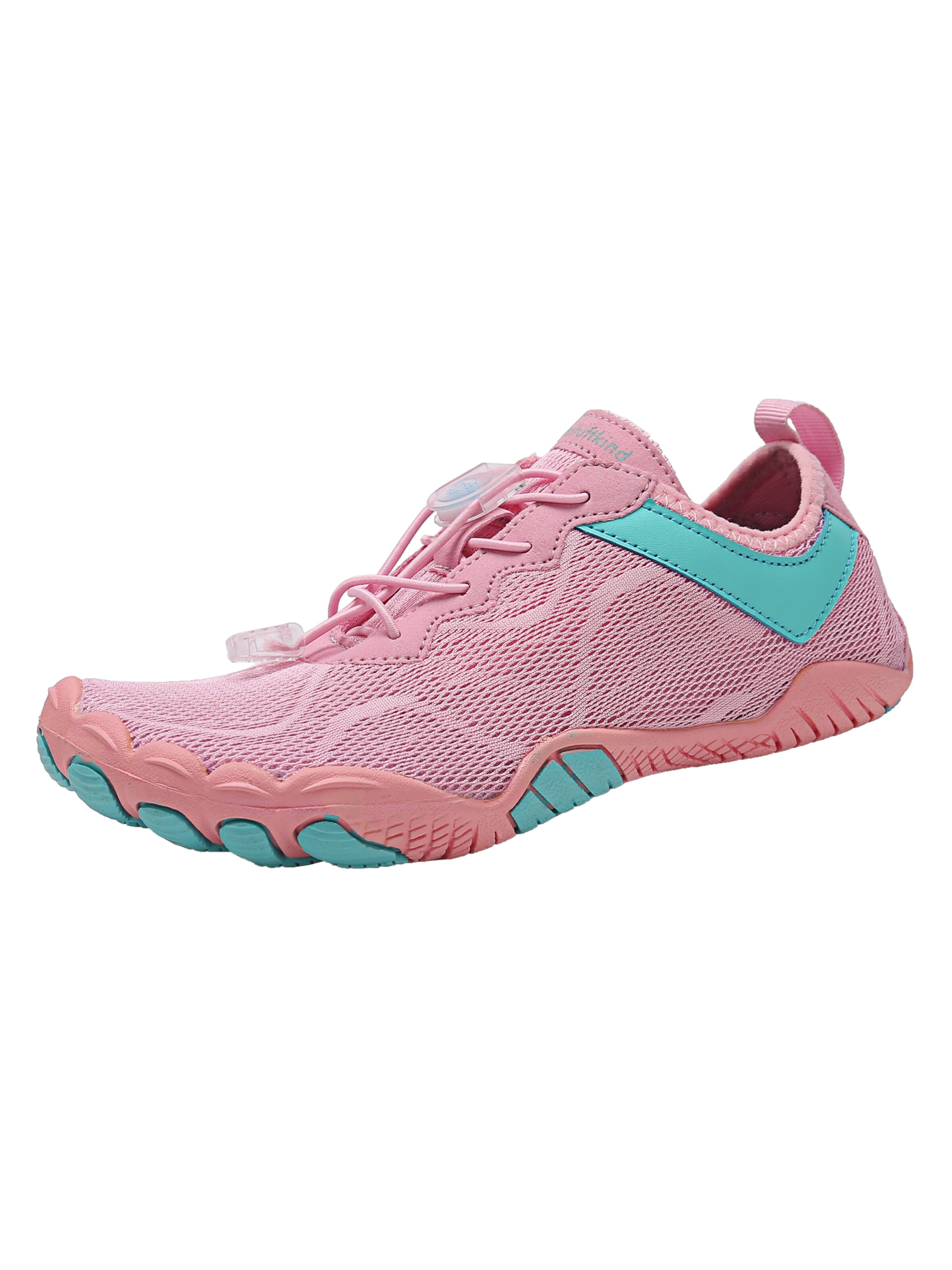Freiluftkind Athletic Lace-Up Shoes 'Freiluftkind® – Kokoda rutschfeste Barfußschuhe für dein Abenteuer' in Pink