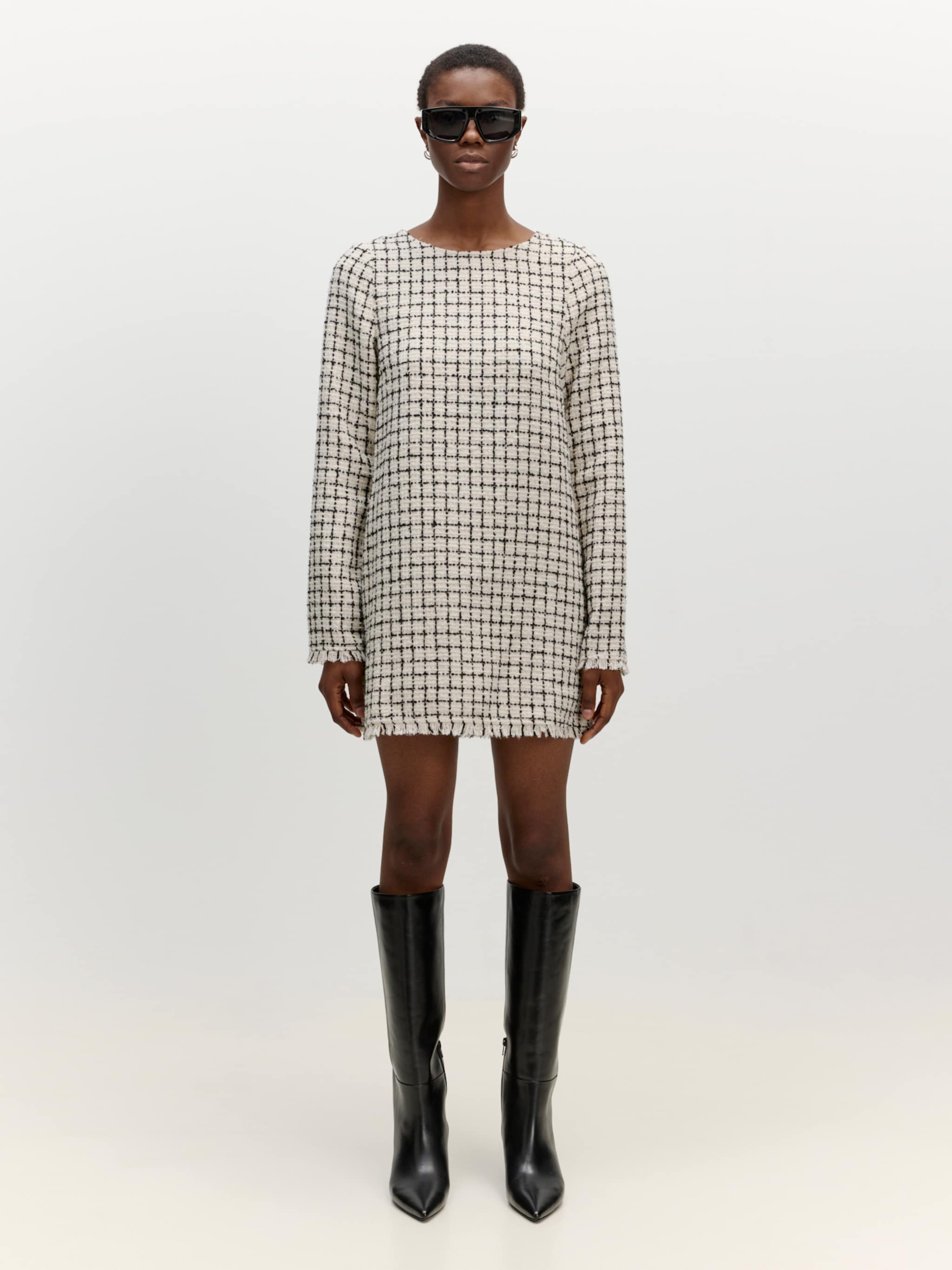 EDITED Producten Jurk 'Polina' Zwart