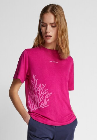 North Sails Shirt 'Free the Sea' in Roze