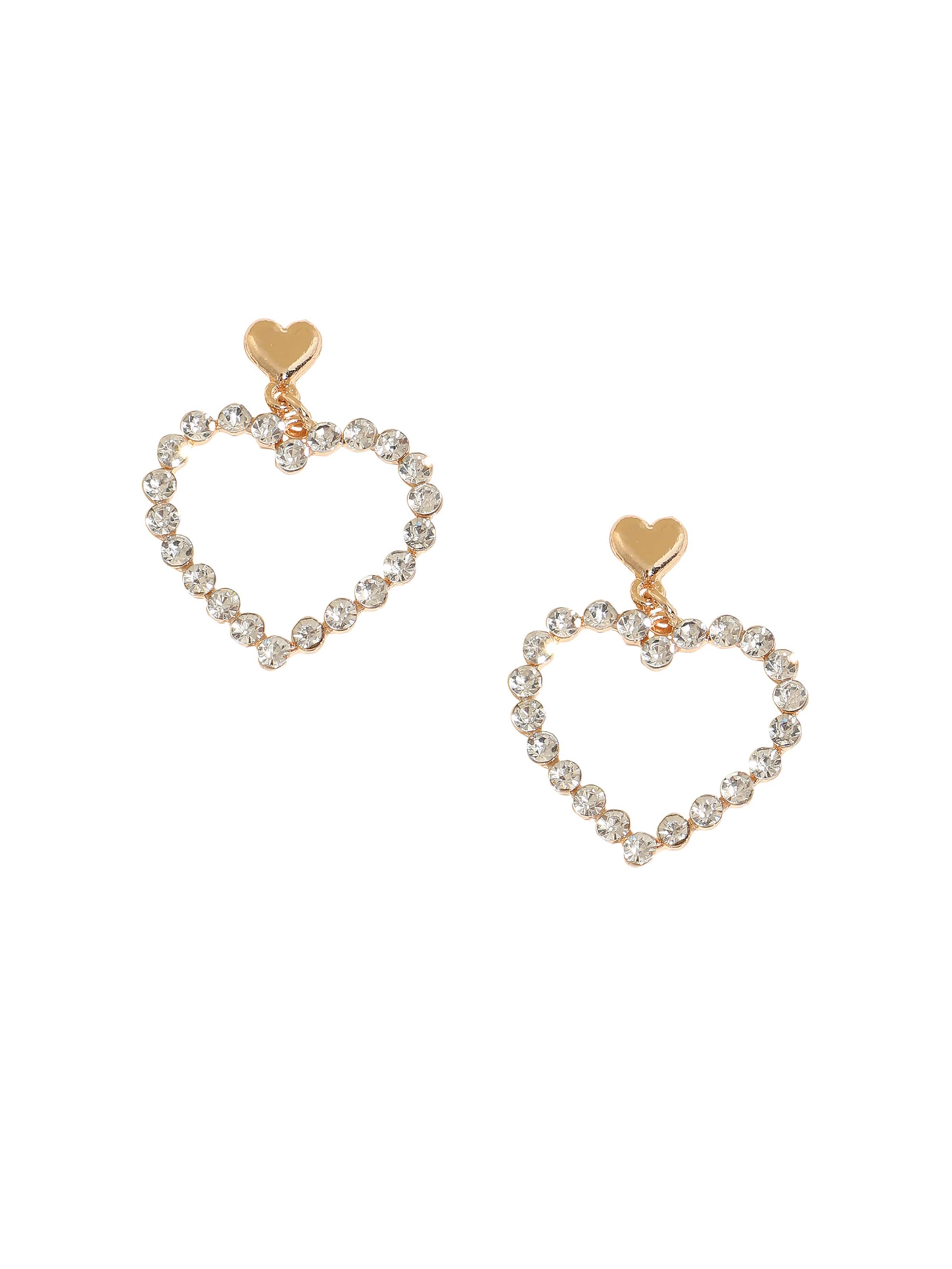 SOHI Обеци 'Edyta' в злато: отпред