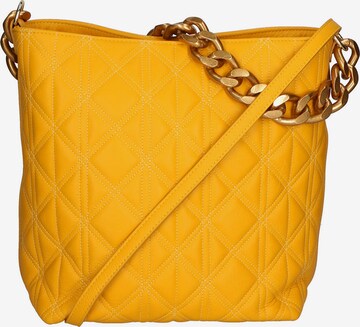 Borsa a spalla di Gave Lux in giallo: frontale