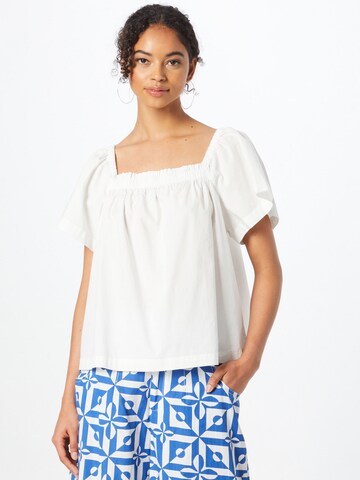 GAP Blouse in White: front