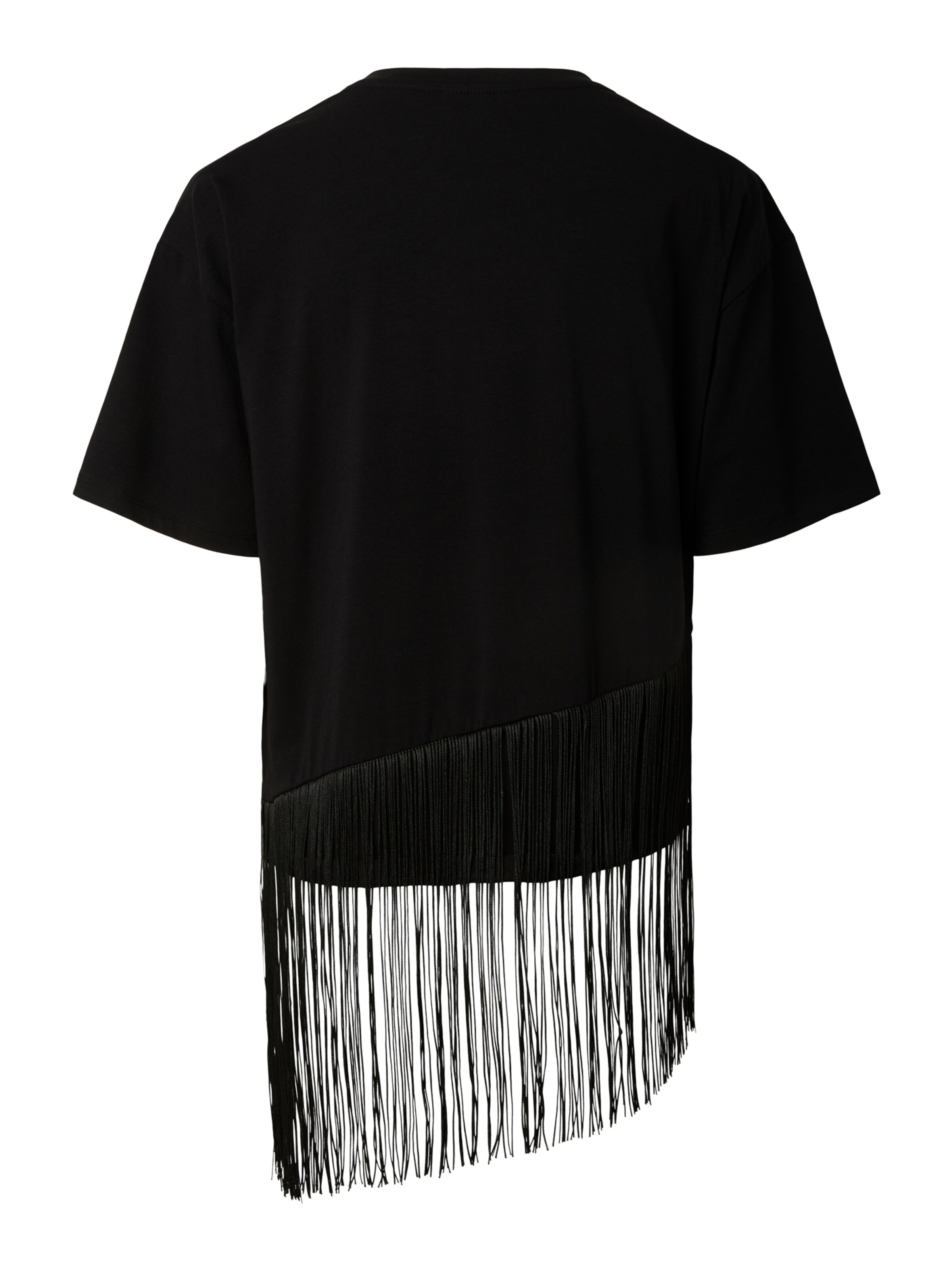 Tricou 'PCOLLIE' de la PIECES pe negru: spate