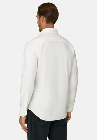 Boggi Milano Regular fit Zakelijk overhemd in Wit