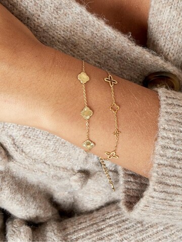 Braccialetto 'ALICE' di Cala Rose in oro: frontale