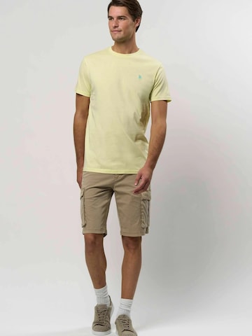 U.S. POLO ASSN. Regular Fit Paita ' Arjun ' värissä keltainen