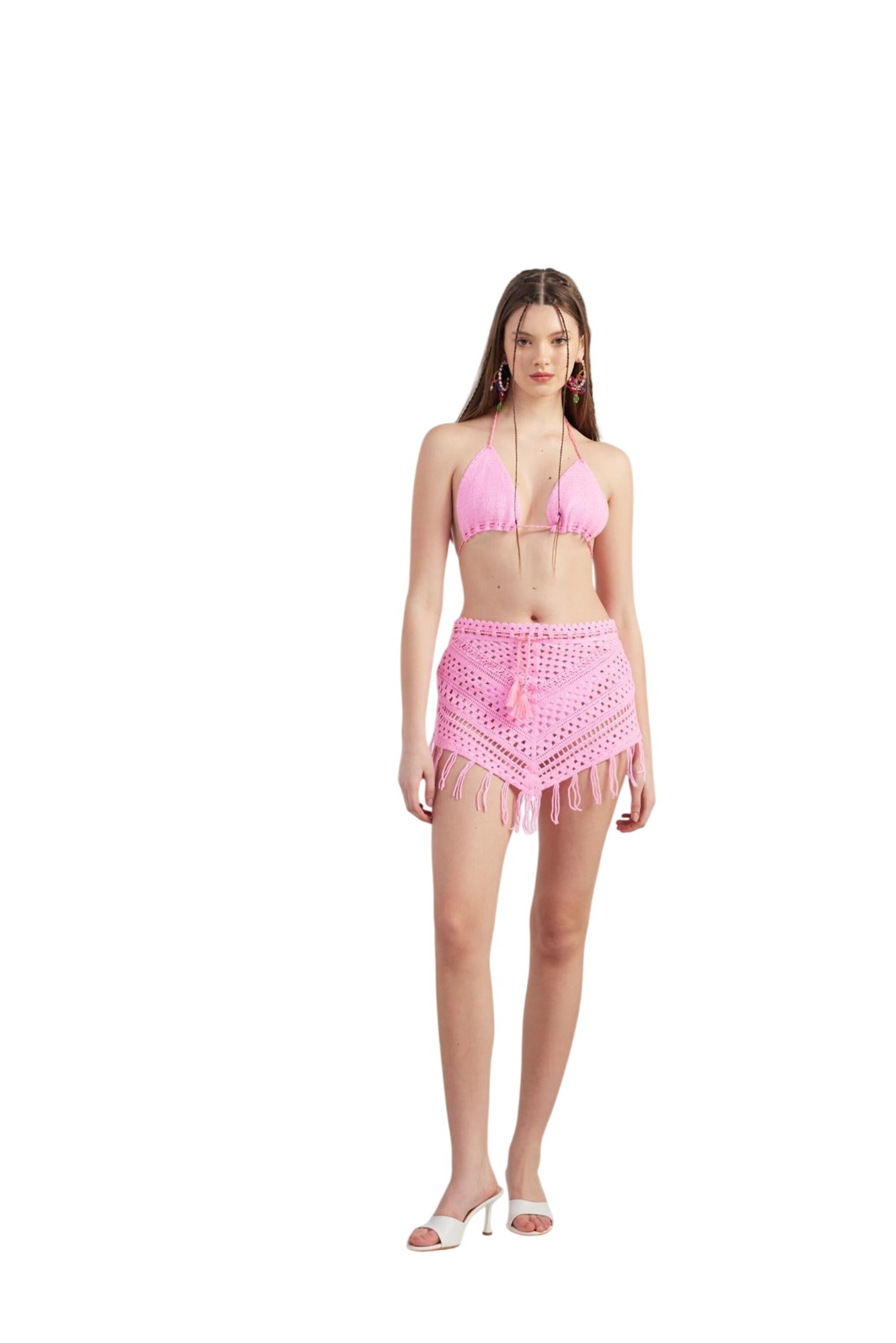 HOLLY LOLLY Triangel Bikini in Roze