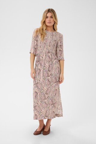 SAINT TROPEZ Jurk 'Shakti' in Beige: voorkant
