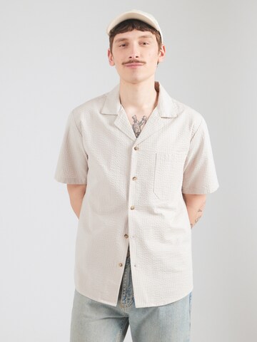 Only & Sons Regular fit Overhemd 'ONSEye' in Grijs: voorkant