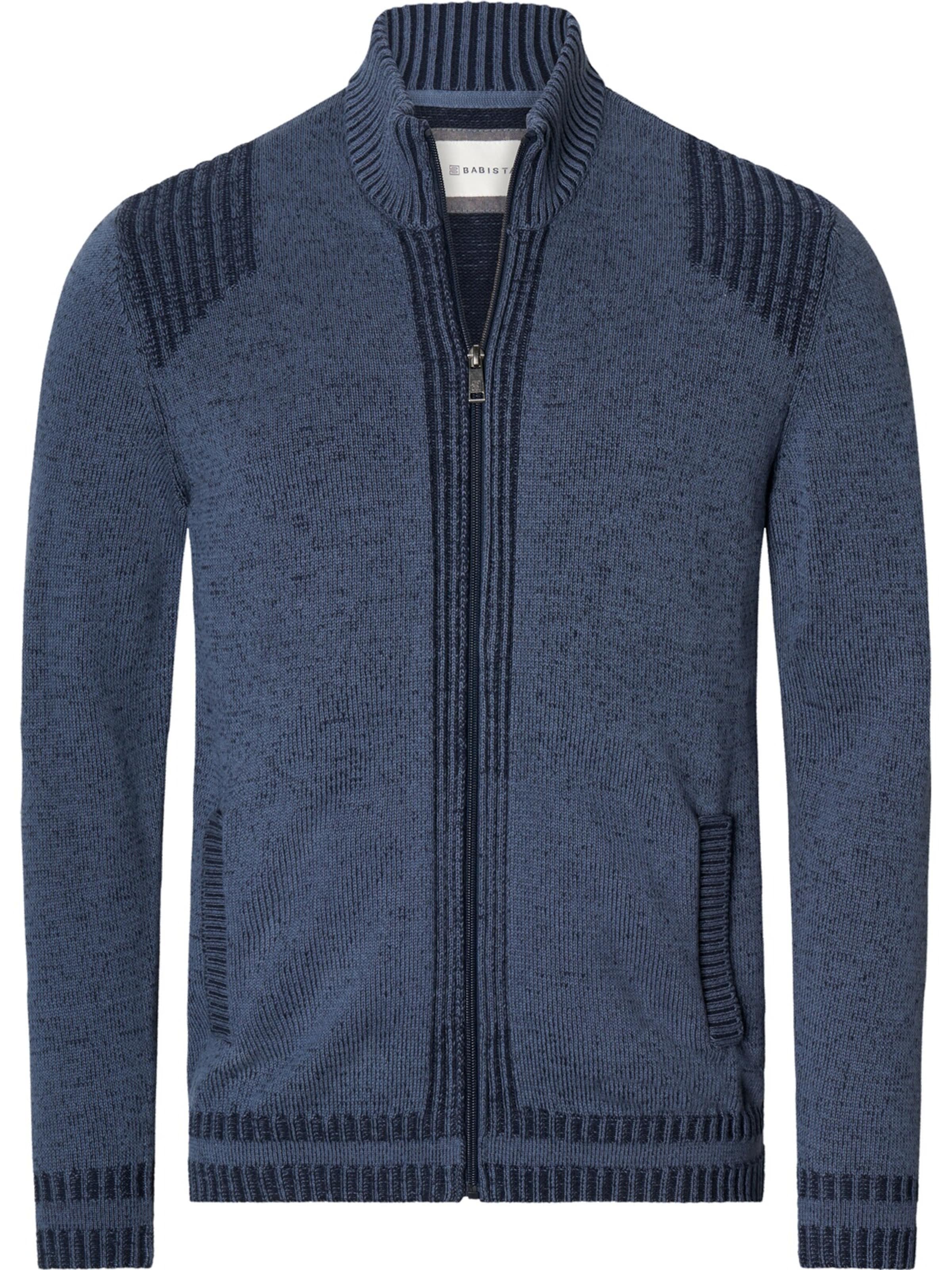 BABISTA Strickjacke 'Toscatelli' in Blau: Vorderseite