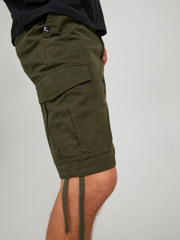 JACK & JONES Regular Cargo Pants 'Marley' in Green