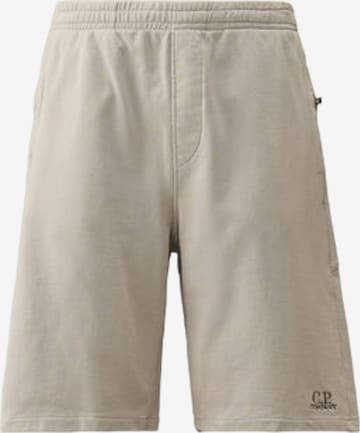 C.P. Company Trousers in Beige: front
