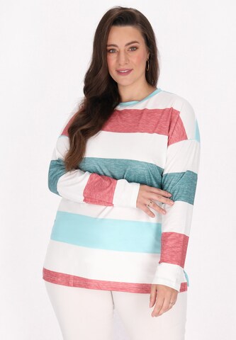 SANIKA Top in Wit: voorkant