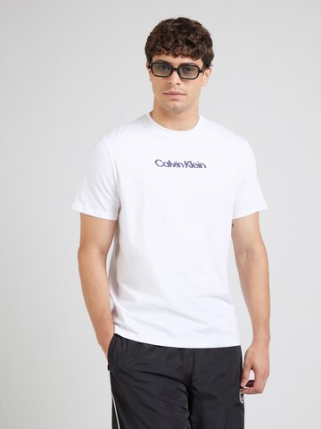 Calvin Klein Jeans Paita 'CLASSIC' värissä valkoinen: etupuoli