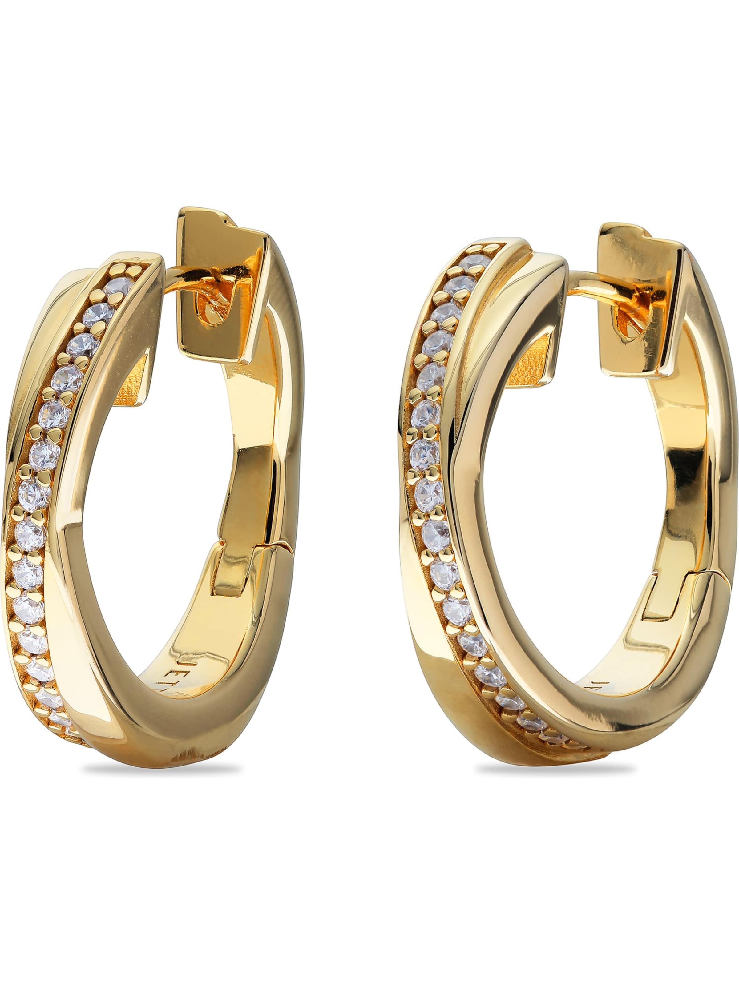 JETTE Earrings in Yellow: front