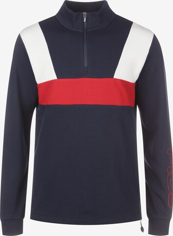 Sweat de sport FILA en bleu : devant