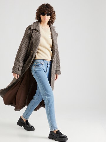 LEVI'S ® Tapered Farmer 'Mid Rise Boyfriend' - kék