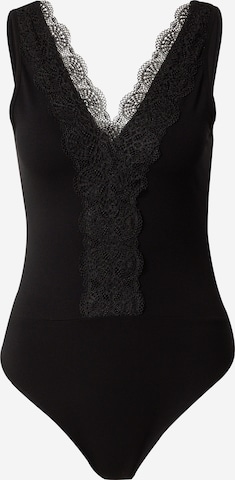 ABOUT YOU - Body camiseta 'Joelina' en negro: frente