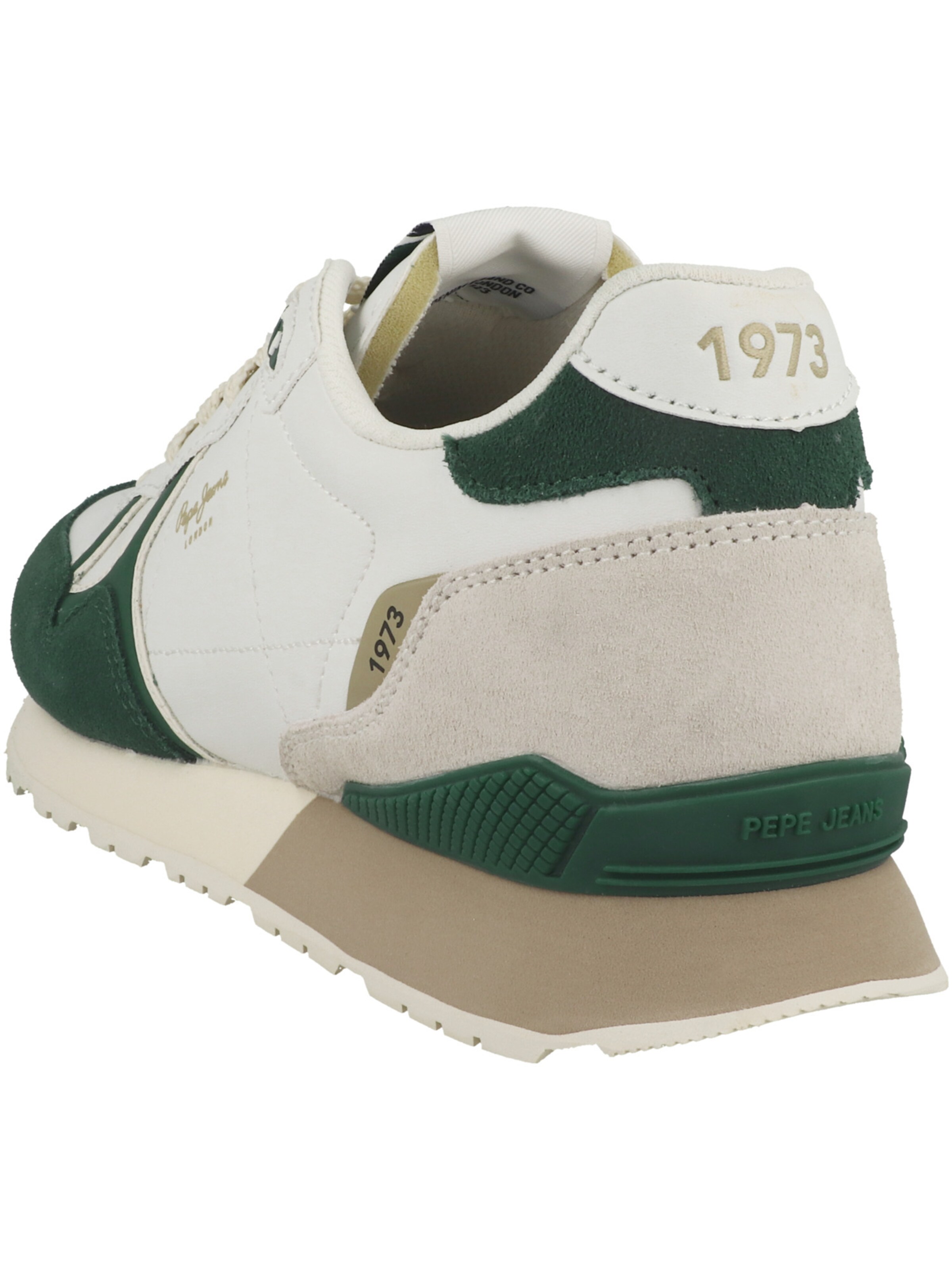 Baskets basses 'Brit Ivy ' Pepe Jeans en blanc