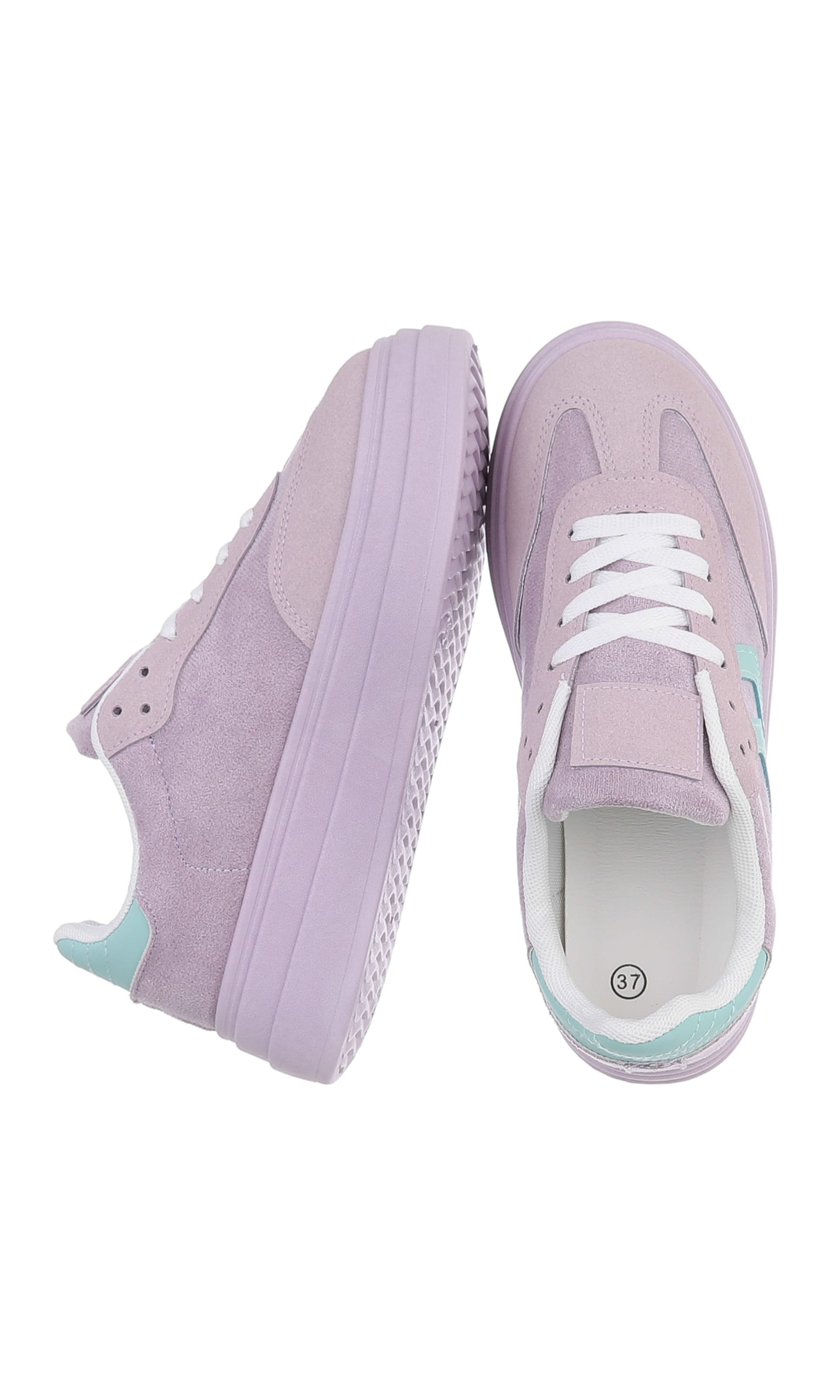Ital-Design Sneaker in Lila