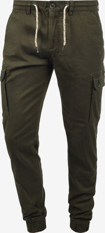 BLEND Tapered Cargobroek 'Sellini' in Groen: voorkant