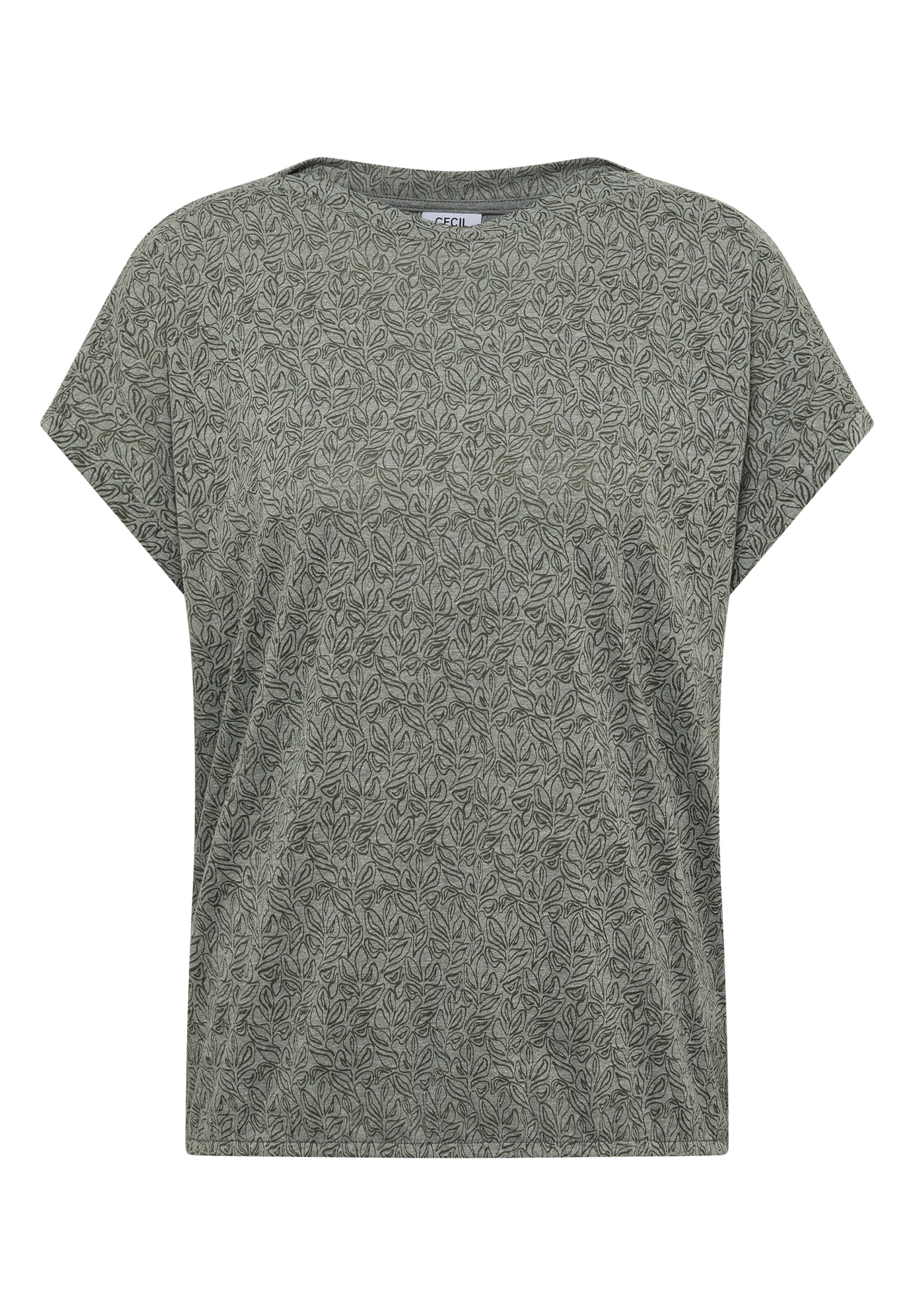 CECIL T-Shirt in Grün: Vorderseite