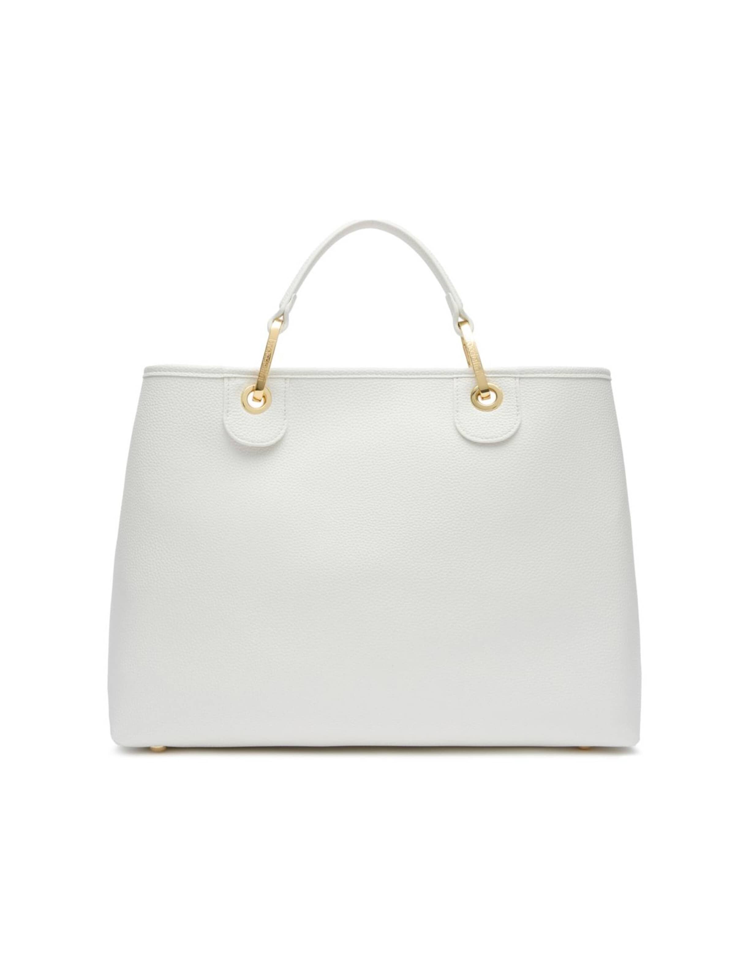 Borsa a mano 'Beth Patch' di Braccialini in bianco