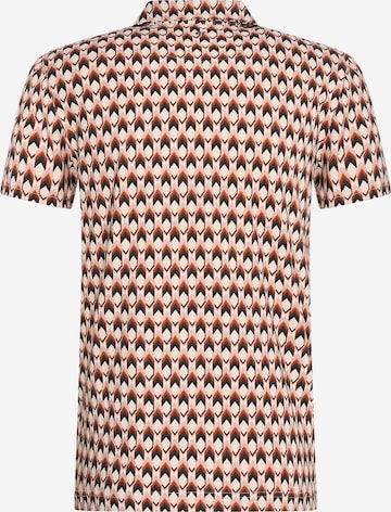4funkyflavours Shirt 'Fuzzy Logic' in Braun