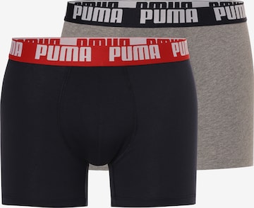 PUMA Boxer shorts in Grey: front