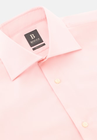 Coupe regular Chemise Boggi Milano en rose