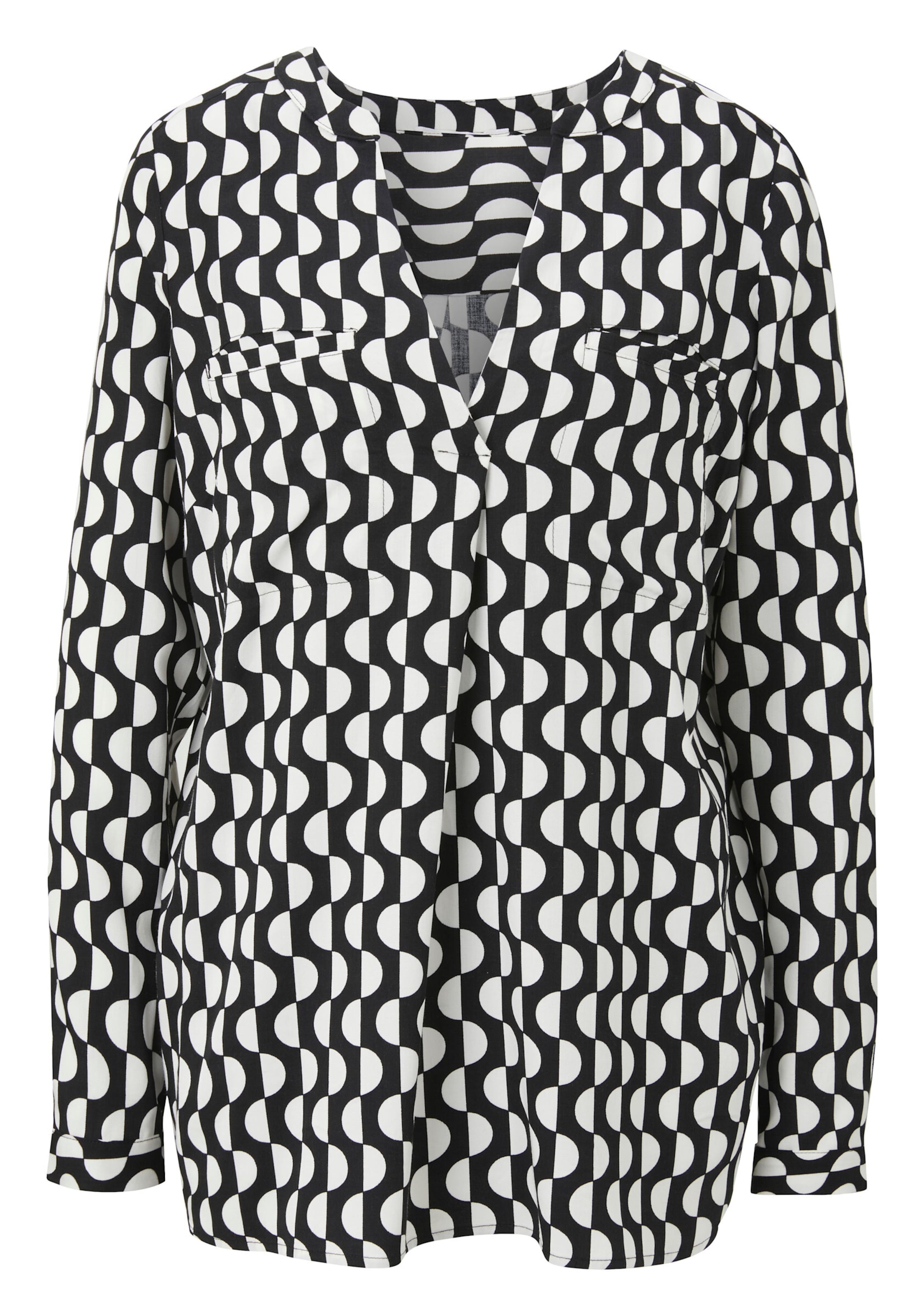 heine Bluse in Schwarz: Vorderseite