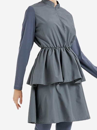 C&City Badeanzug 'Hijab' in taubenblau, Produktansicht