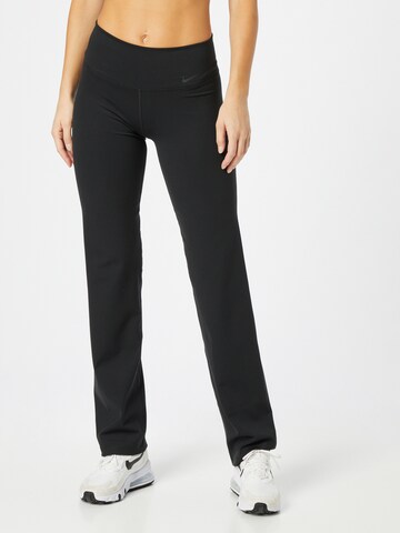 Regular Pantalon de sport 'Power Classic' NIKE en noir : devant