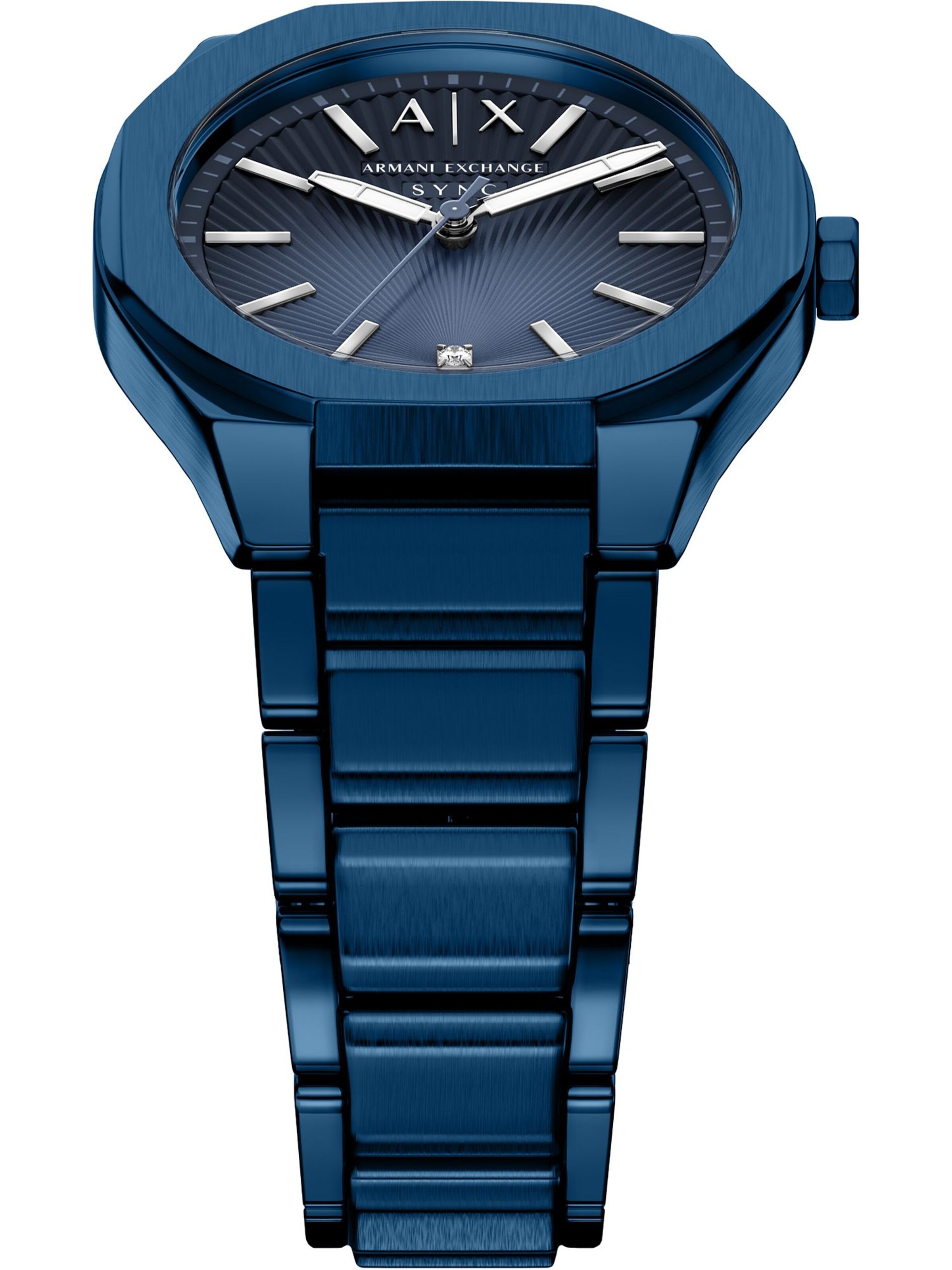 ARMANI EXCHANGE Analoguhr in Blau