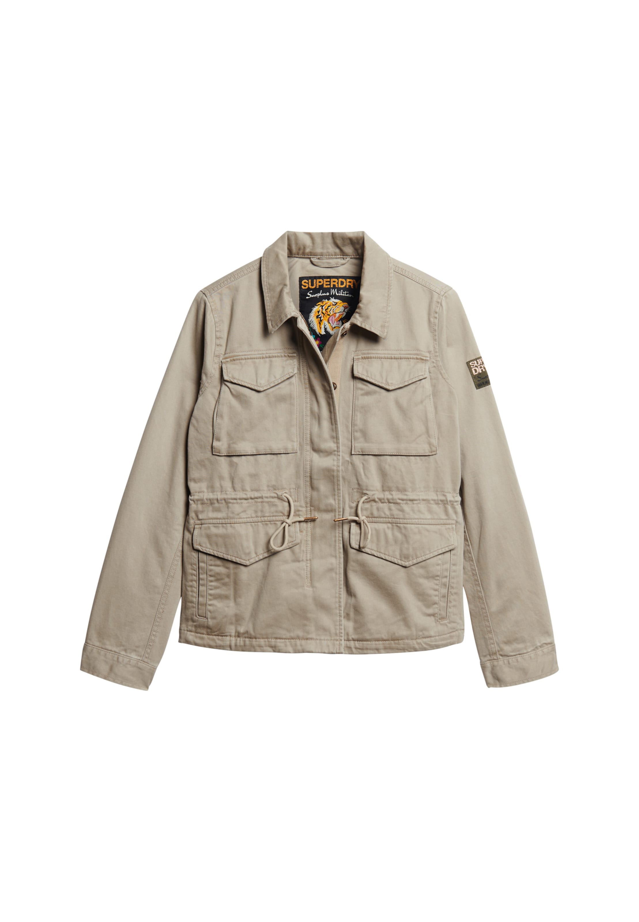 Veste mi saison Military M65 beige clair XS