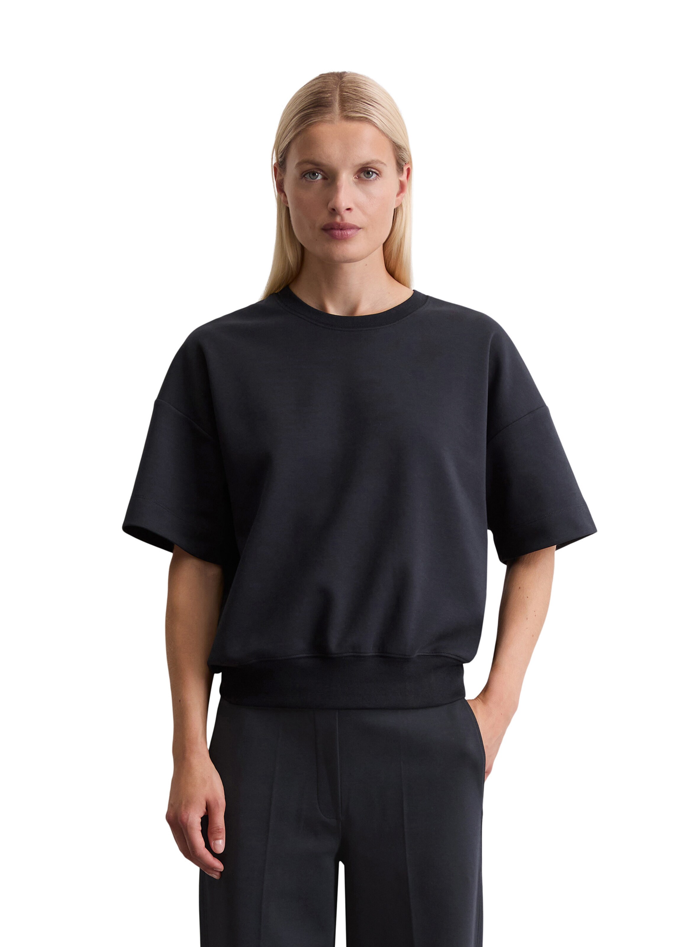 Marc O'Polo Sweatshirt in Blue: front