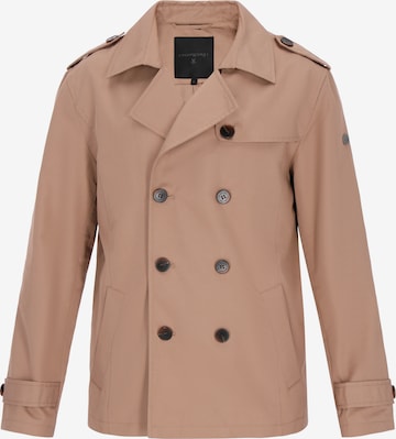 DreiMaster Klassik - Sobretudo meia-estação em bege: frente