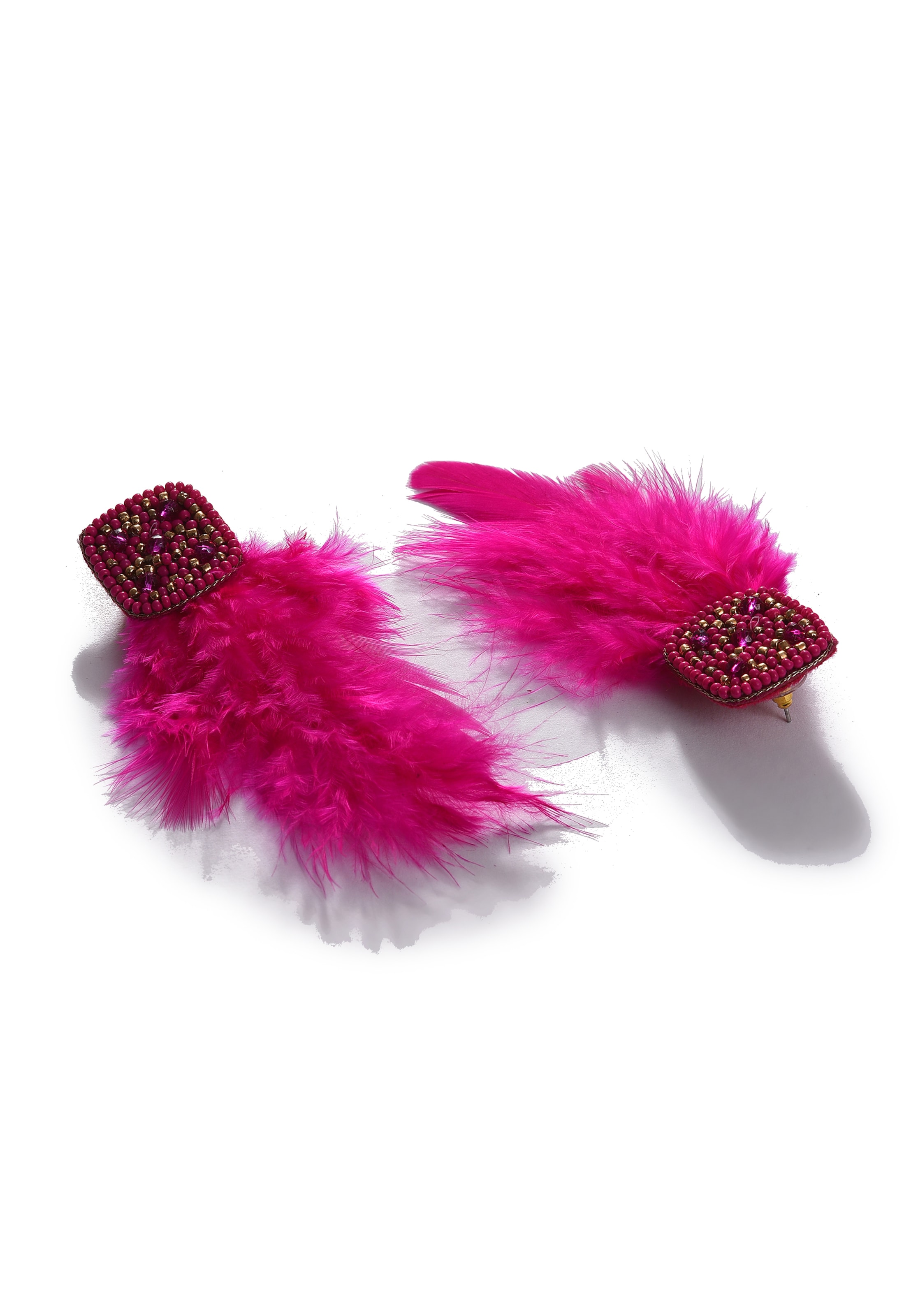 SOHI Earrings 'Mabel' in Pink