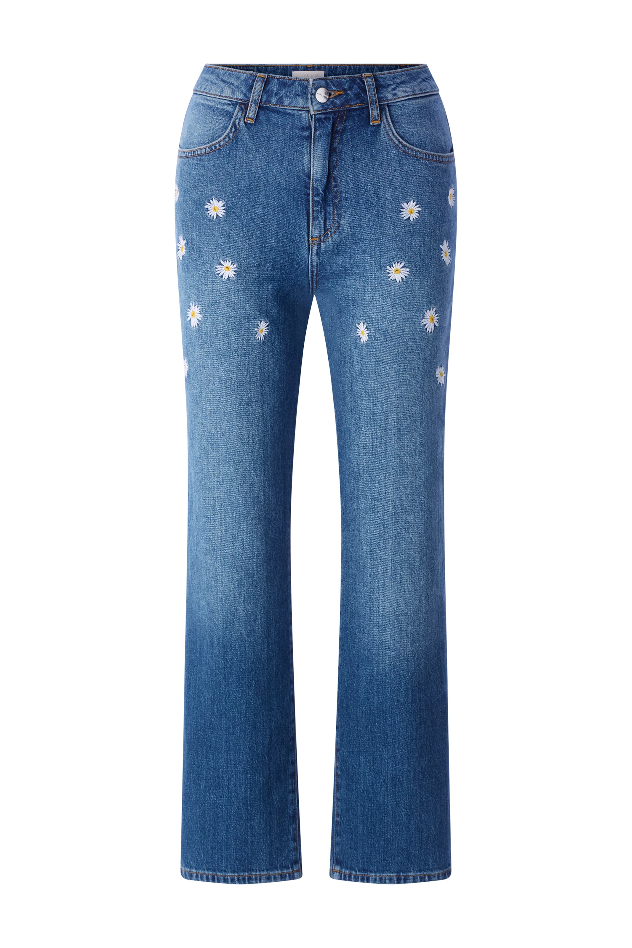 Rich & Royal Regular Jeans in Blau: Vorderseite