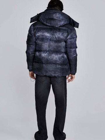 SikSilk Winterjacke 'Puffer Jacket'‌‌‌‌ in Grau