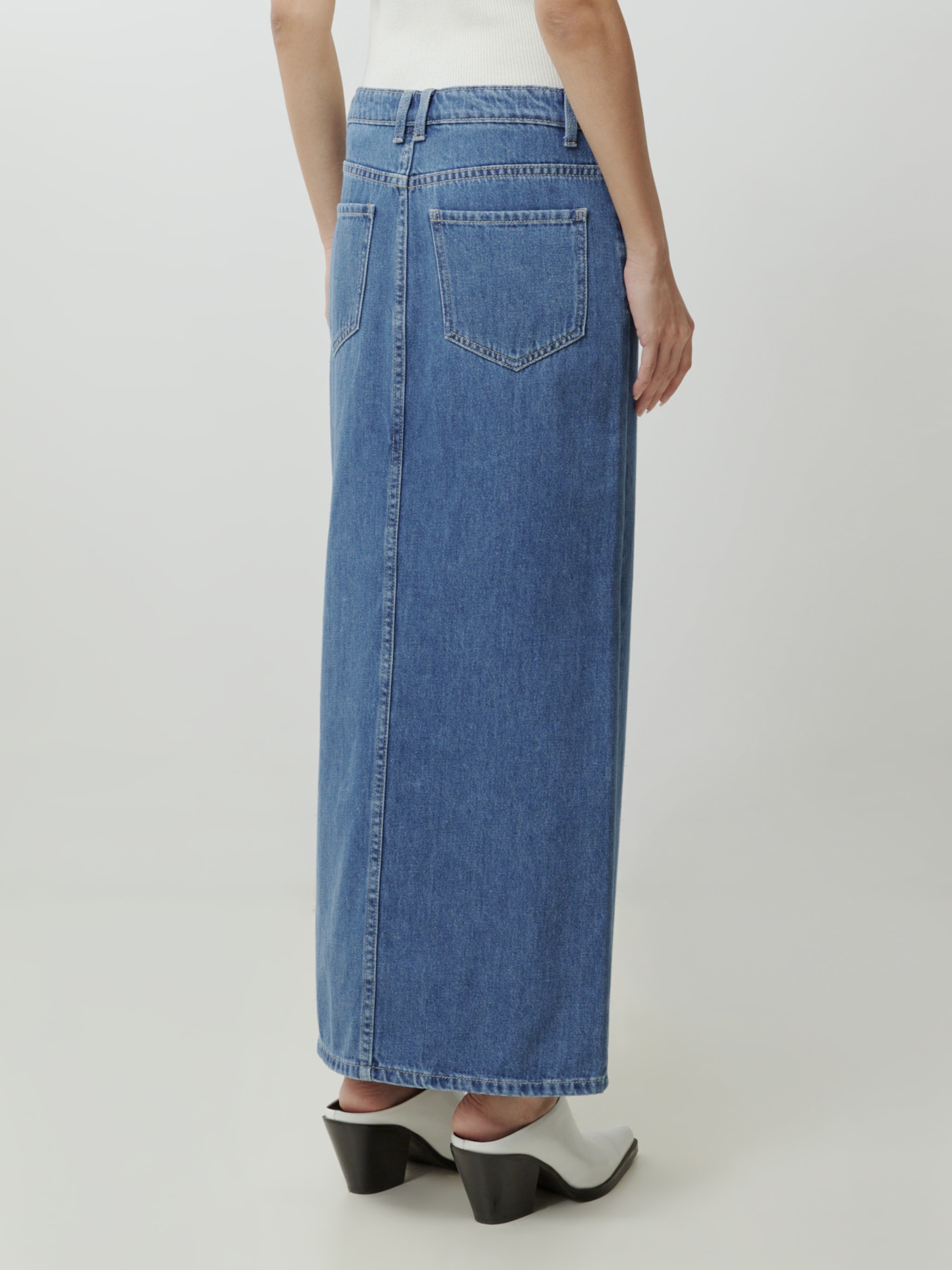 EDITED Produkter Nederdel 'Yu' blue denim