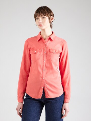 VILA Bluse 'VIBista' i orange: forside