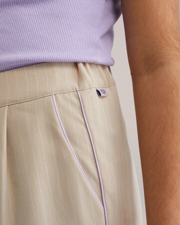 WE Fashion Wide leg Byxa i beige