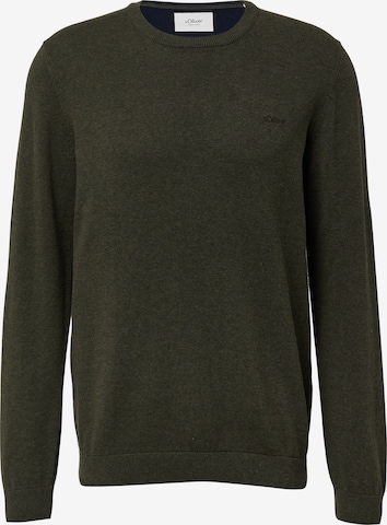 s.Oliver - Pullover em verde: frente