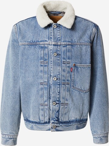 Veste mi-saison 'Lined Type I Trucker' LEVI'S ® en bleu : devant