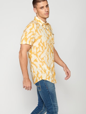 KOROSHI Regular Fit Skjorte i beige